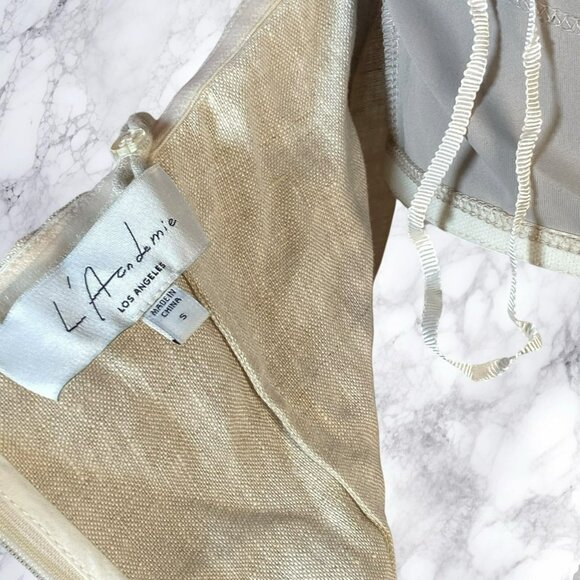 L'Academie Irissa Maxi Dress - Natural - Picture 4 of 12